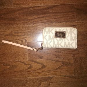 Michael Kors signature wristlet